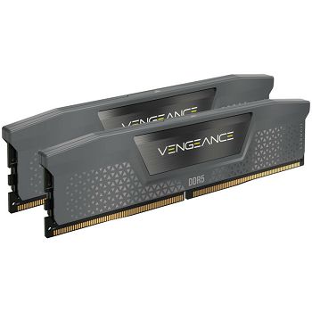 Corsair Vengeance, DDR5-5200, CL40, AMD EXPO - 32 GB Dual-Kit, Grey CMK32GX5M2B5200Z40