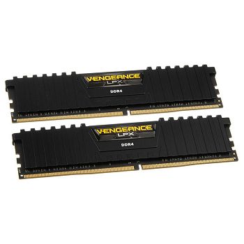 Corsair Vengeance LPX black DDR4-2133, CL13 - 16 GB Kit CMK16GX4M2A2133C13