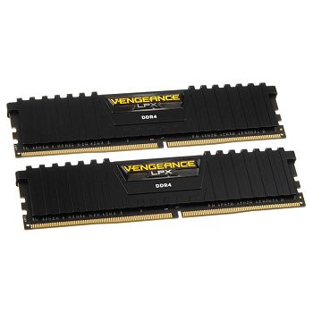 Corsair Vengeance LPX black, DDR4-3600, CL18 AMD Ryzen - 16 GB Dual-Kit CMK16GX4M2Z3600C18