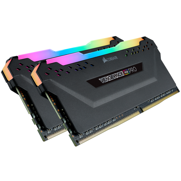 Corsair VENGEANCE RGB PRO 16GB (2 x 8GB) DDR4 DRAM 3600MHz PC4-28800 CL18, 1.2V / 1.35V