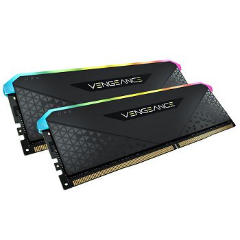 Corsair Vengeance RGB RS, DDR4-3200, CL16 - 16 GB Dual-Kit, black CMG16GX4M2E3200C16