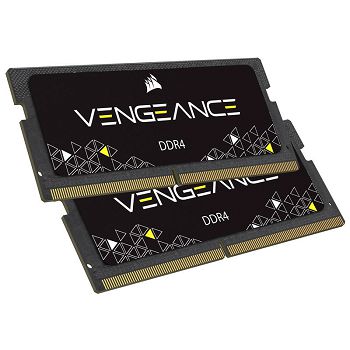 Corsair Vengeance SO-DIMM, DDR4-3200, CL22 - 16 GB Dual-Kit CMSX16GX4M2A3200C22