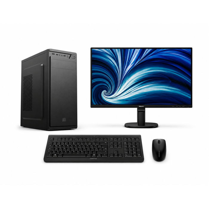Cratos BTS Full Suit 2 - AMD Ryzen 5 5600GT, 16GB DDR4, 512GB NVMe SSD, Radeon Graphics, Windows 11 Pro, tipkovnica/miš/monitor