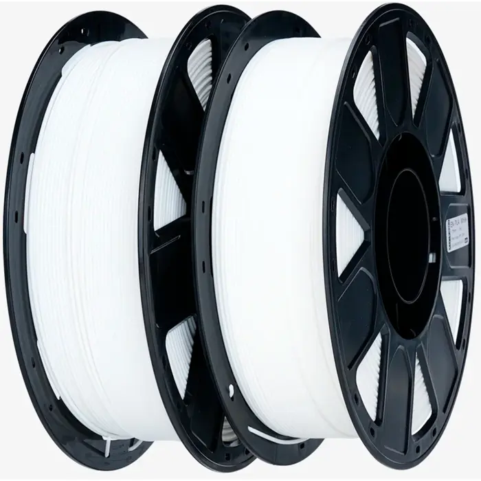 Creality Ender-PLA Filament Value Pack White, 3D Filament (2 kg, 1.75 mm, on 2 rolls)