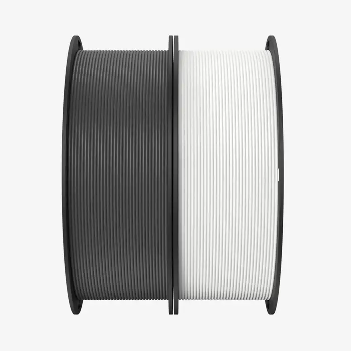 Creality Ender-PLA Filament Value Pack White/grey, 3D Filament (2 kg, 1.75 mm, on 2 rolls)