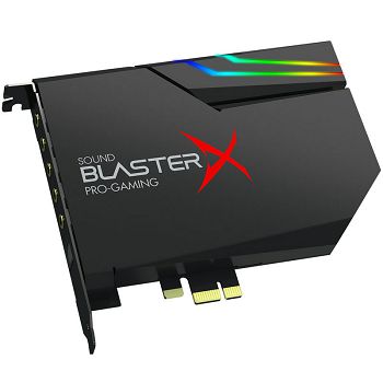 Creative Sound BlasterX AE-5 Plus Hi-Res Gaming Sound Card / DAC - RGB, PCIe 70SB174000003