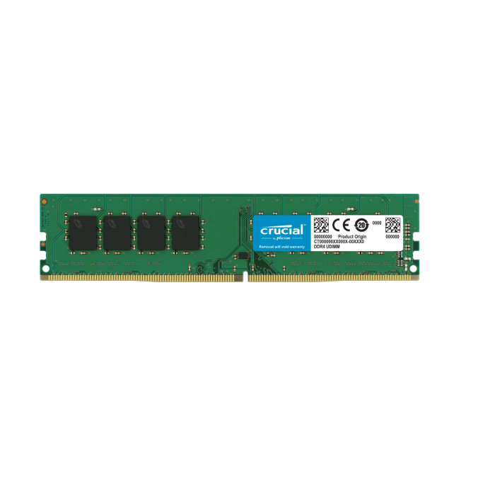 Crucial 32GB DDR4-3200 DIMM PC4-25600 CL22, 1.2V