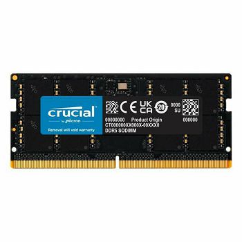 Crucial 32GB DDR5-5600 SODIMM CL46 (16Gbit), EAN: 649528929952