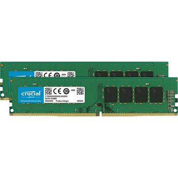 Crucial 32GB Kit (2 x 16GB) DDR4-3200 UDIMM PC4-25600 CL22, 1.2V