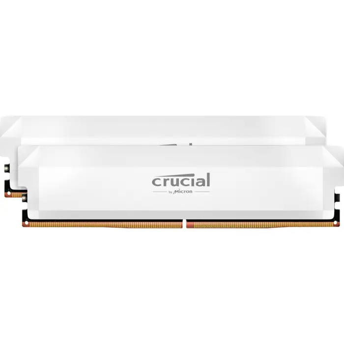 Crucial DDR5 - 64GB - 6400 - CL - 40 (2x 32 GB) dual kit (white, CP2K32G64C40U5W, PRO OC, INTEL XMP, AMD EXPO)