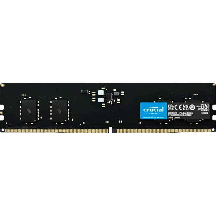 Crucial DDR5 - 8GB - 5600 - CL - 46 (1x 8 GB) single RAM (black, CT8G56C46U5, INTEL XMP, AMD EXPO)