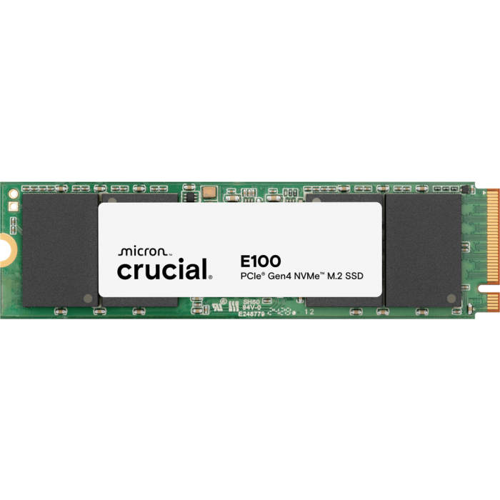 Crucial E100 1TB PCIe Gen4 NVMe 2280 M.2 SSD