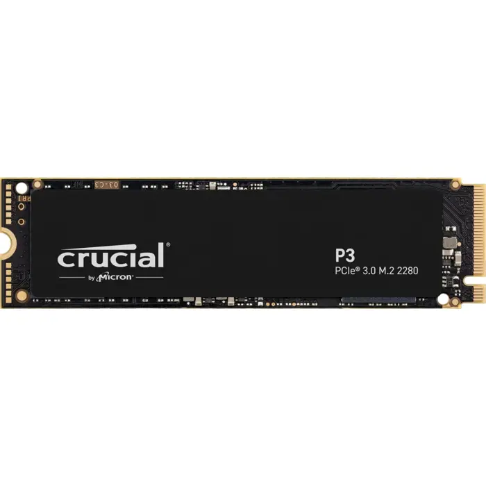 Crucial P3 1 TB - SSD - M.2 - PCIe 3.0 x4