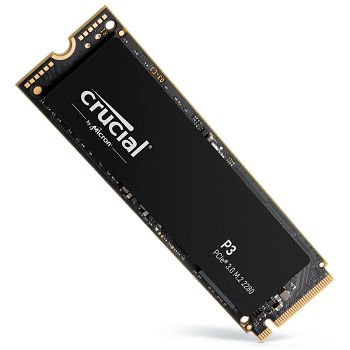 Crucial P3 NVMe SSD, PCIe 3.0 M.2 Typ 2280 - 1 TB CT1000P3SSD8