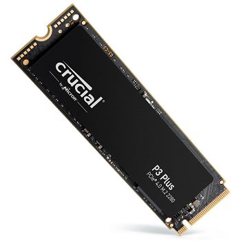 Crucial P3 Plus NVMe SSD, PCIe 4.0 M.2 Typ 2280 - 1 TB CT1000P3PSSD8