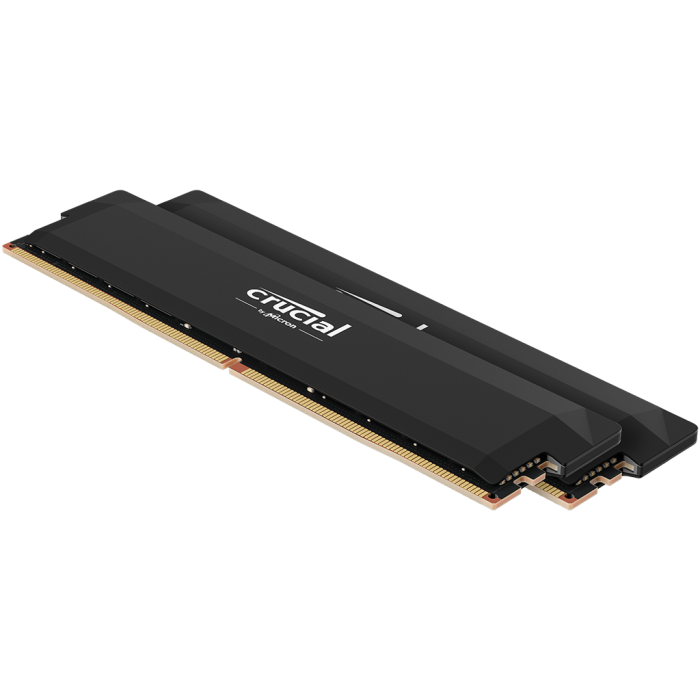 Crucial Pro 32GB Kit (2x16GB) DDR5-6400 UDIMM CL38, 1.35V