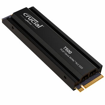 Crucial SSD Crucial T500 2TB PCIe Gen4 NVMe M.2 SSD with heatsink, EAN: 649528940001