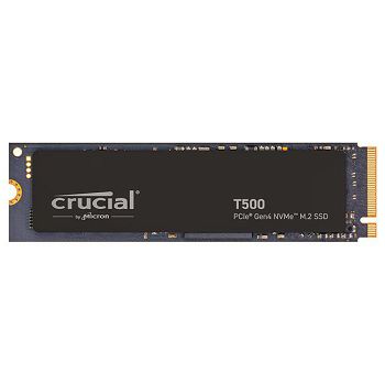 Crucial SSD Crucial T500 500GB PCIe Gen4 NVMe M.2 SSD, EAN: 649528939258