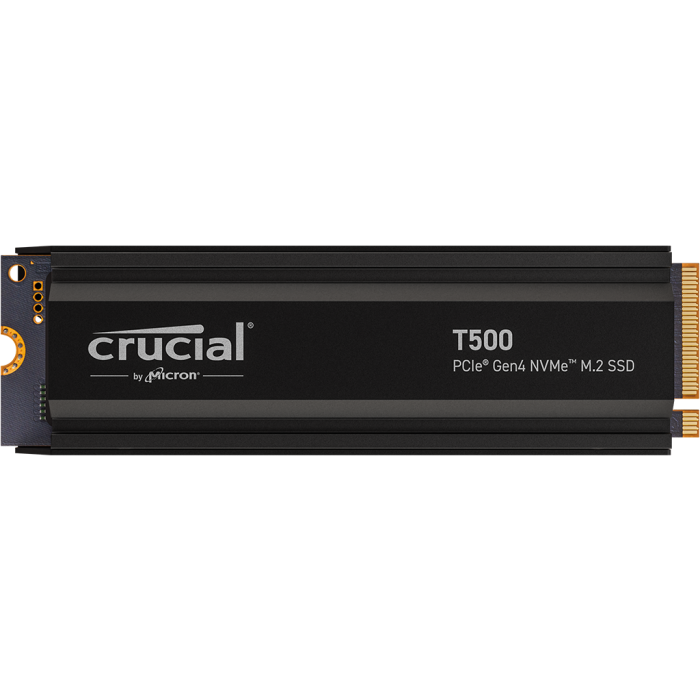 Crucial T500 1TB PCIe Gen4 NVMe M.2 SSD s hladilnikom