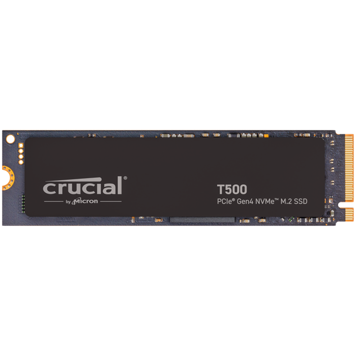 Crucial T500 4TB PCIe Gen4 NVMe M.2 SSD with heatsink; EAN: 649528943491