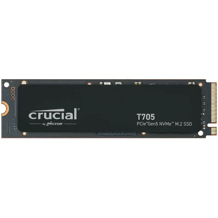 Crucial T705 1TB PCIE GEN5 NVME M.2 SSD