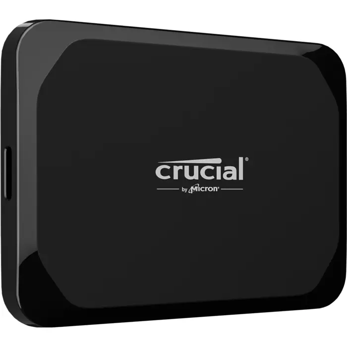 Crucial X9 Portable SSD 2 TB, External SSD (black, USB-C 3.2 Gen 2 (10 Gbit/s))