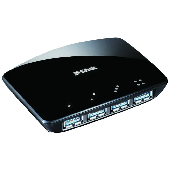 D-Link 4-Port USB 3.0 Hub Active with power adapter