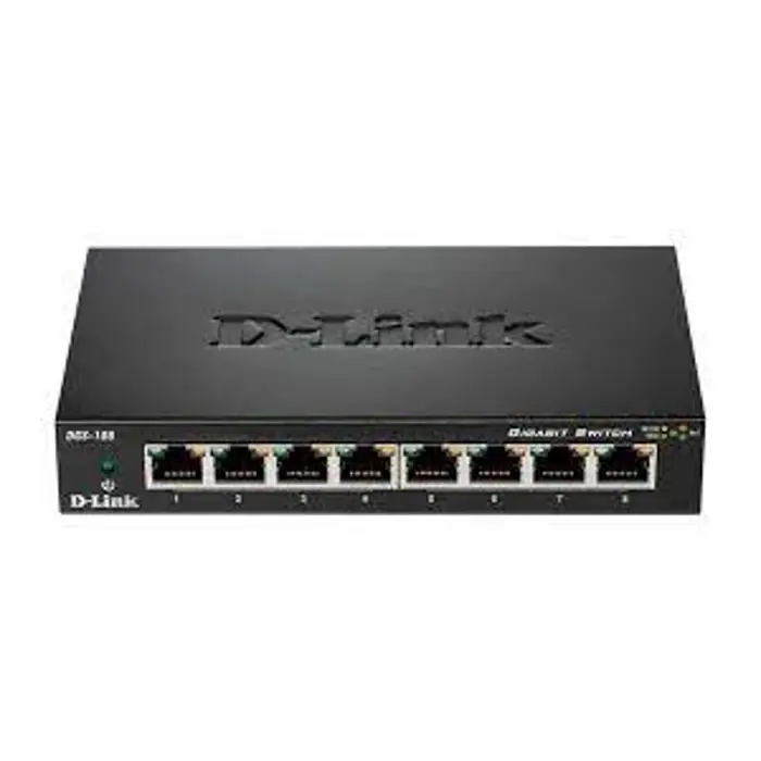 D-Link DGS-108GL / E GE / PoE / SMA / 8
