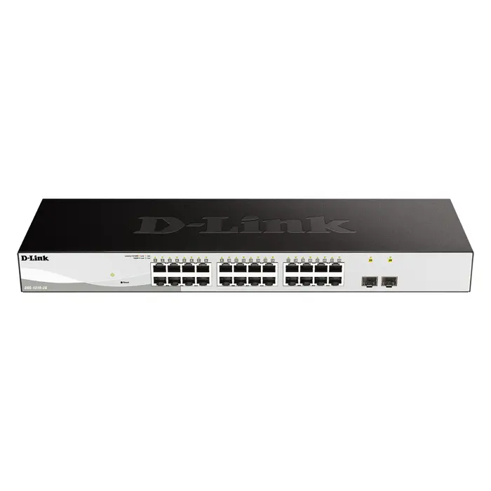 D-Link DGS-1210-26 network switch Managed L2 Gigabit Ethernet (10/100/1000) 1U Black, Grey