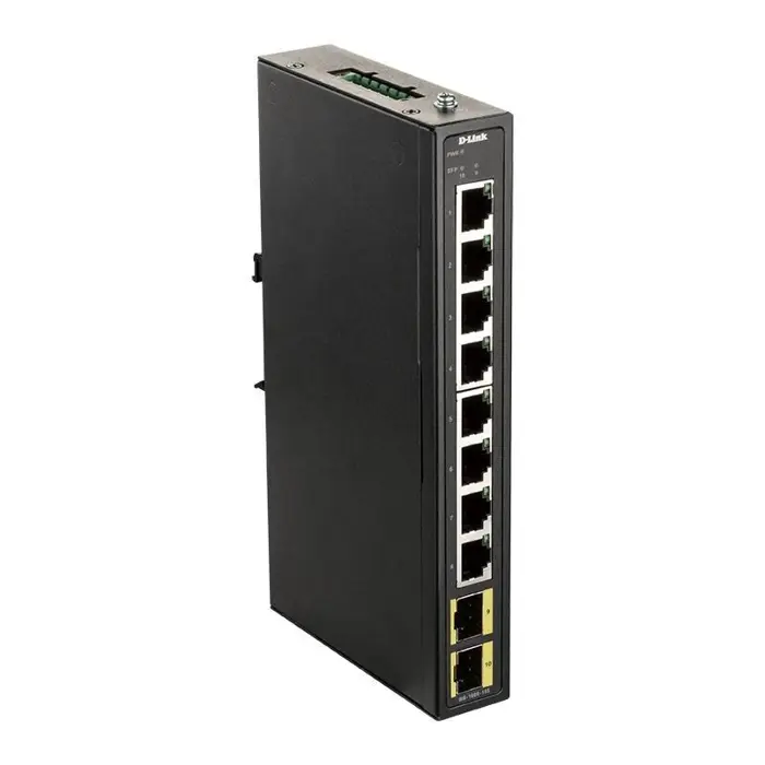 D-Link Industrial Gigabit Unmanaged Switch with 2 SFP slots