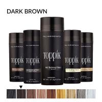 Toppik vlakna za kosu, Dark Brown / Tamno smeđa (velika 27,5 g, do 50 nanosa) - 643