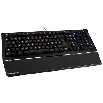 Das Keyboard 5QS Gaming Tipkovnica - Omron Gamma-Zulu, NO-Layout, crna DKPK5QSP0GZS0NOX