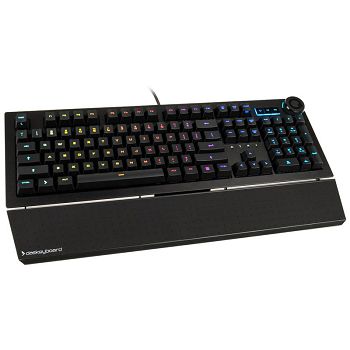 Das Keyboard 5QS Gaming keyboard - Omron Gamma-Zulu, US-Layout, schwarz DKPK5QSP0GZS0UUX