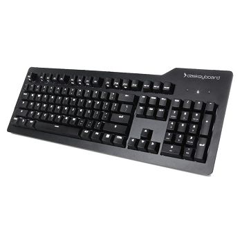 The Keyboard Prime 13 keyboard, US layout, MX-Brown, white LED - black DKP13-PRMXT00-USEU