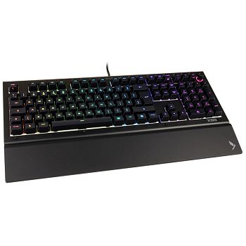 Das Keyboard X50Q, UK Layout, soft tactile Omron - black DKGKX50P0GZS0UKX-UK