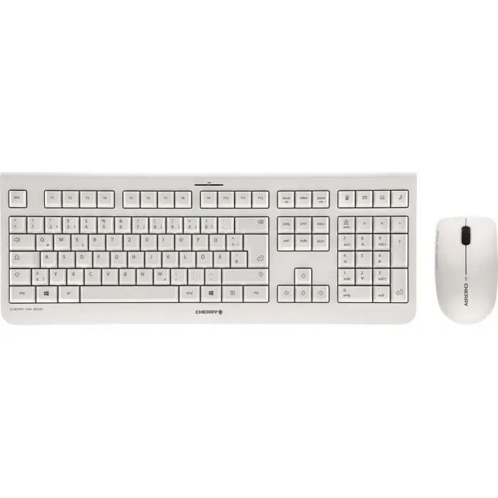 DE Layout - Cherry DW 3000 DE white U