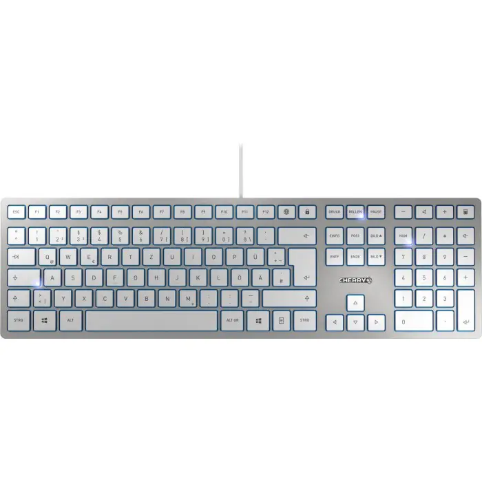 DE Layout - Cherry KC 6000 Slim DE silver U