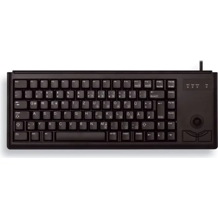 DE Layout - Cherry Slim G84-4400 + TBall black U