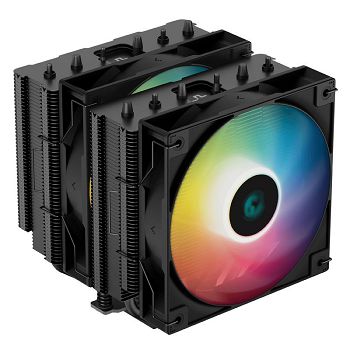 DeepCool AG620 ARGB CPU cooler - 120mm, black R-AG620-BKANMN-G-2