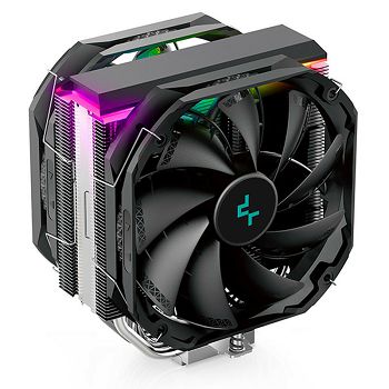 DeepCool AS500 Plus CPU Cooler - 140mm R-AS500-BKNLMP-G