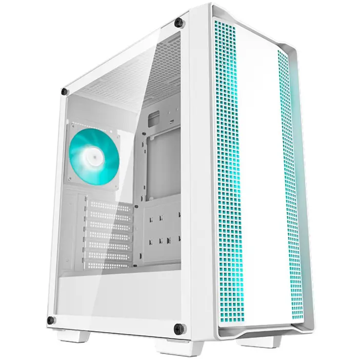DeepCool CC560 V2, tower case (white, tempered glass)
