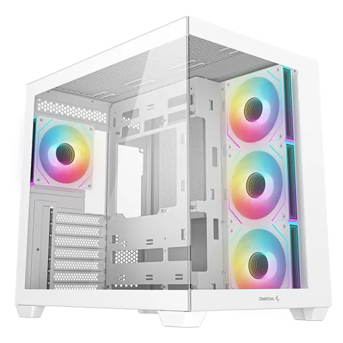 Kućište DeepCool CG530 4F Midi Tower White, 4 x ARGB 
