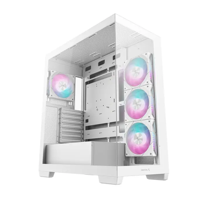 Kućište DeepCool CG580 4F, 4x120 RGB, Midi Tower, White