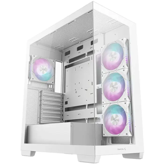 Deepcool CG580 4F (white, Tempered Glass x 2)
