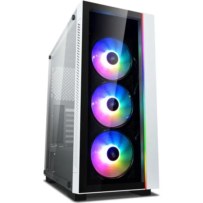 DeepCool Matrexx 55 V3 ADD RGB WH 3F, tower case (white, Tempered Glass)