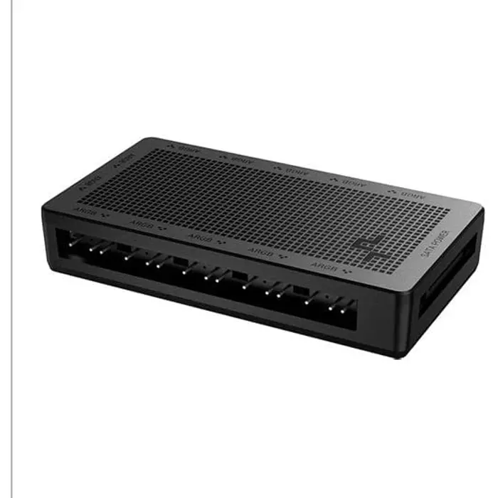 DeepCool SC700, fan controller (black, 12-port ARGB hub)