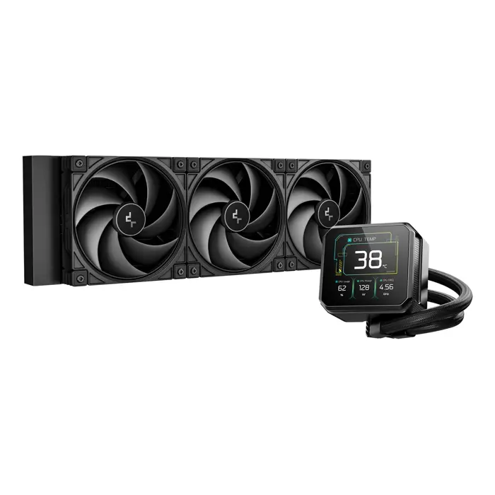 DeepCool Spartacus 360 Processor Liquid cooling kit 12 cm Black