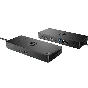 Dell Docking Station WD19; + 130W adaptér;3xUSB 3.1, 2xUSB-C, HDMI, 2xDisplayPort, Audio in/out, RJ45