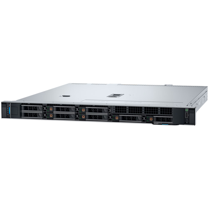DELL EMC PowerEdge R360, 4x3.5", Intel Xeon 6 Performance 6325P 3.5G, 4C/8T, 16GB UDIMM 5600MT/s ECC, 1x2.4TB SAS 12Gbps 10K Hot-Plug HDD, PERC H355, iDRAC9 Enterprise, PS 700W Titanium, TPM 2.0 V6, B
