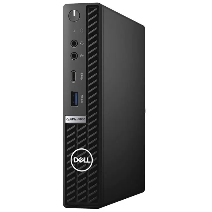 Dell Optiplex 5080 Micro; Core i5 10500T 2.3GHz/16GB RAM/512GB SSD PCIe;Intel UHD Graphics/Win 11 Pro 64-bit - Premium Obnovljeno